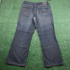 Vintage 90s Anchor Blue‎ Mens Straight Leg Jeans Dark Wash Denim 36x30 Blue